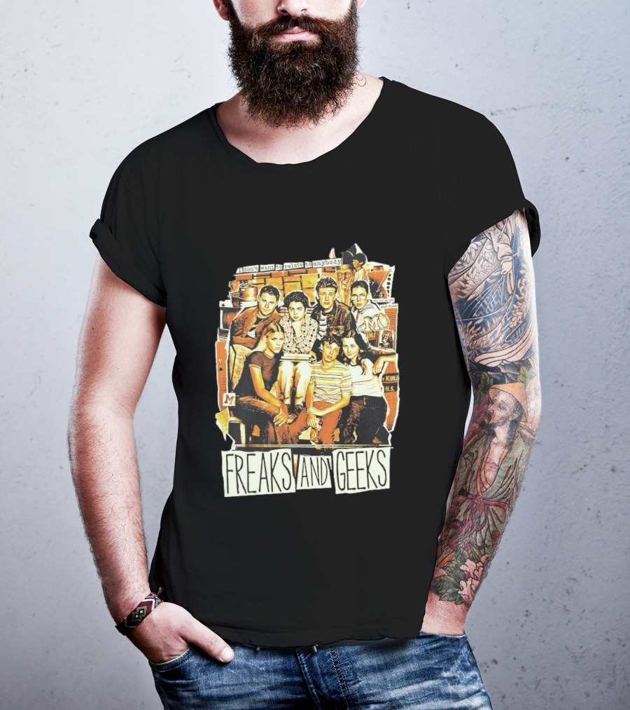 Freaks And Geeks I Don't Want To Relate To Anybody Mid Funk High School Group T-Shirt