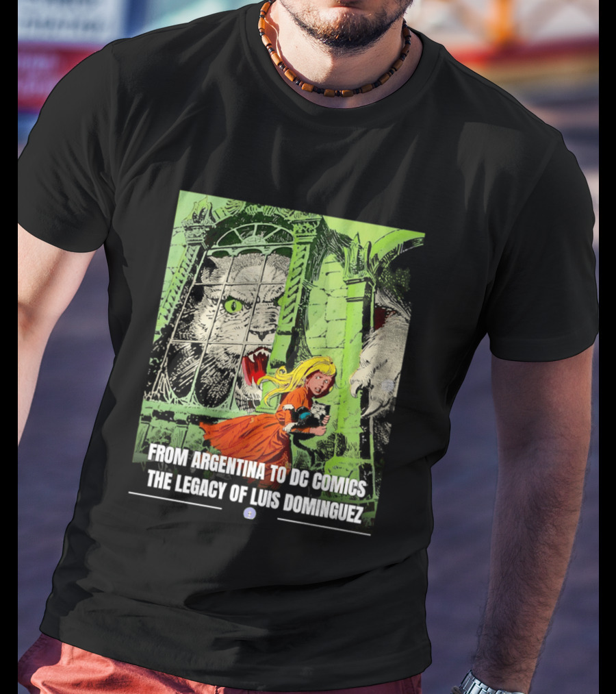 From Argentina To DC Comics The Legacy Of Luis Dominguez Vintage Comic T-Shirt