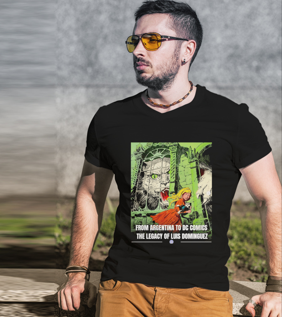 From Argentina To DC Comics The Legacy Of Luis Dominguez Vintage Comic T-Shirt