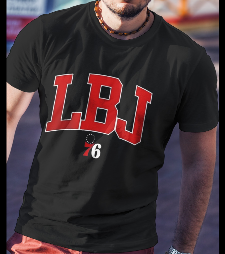 LBJ Philadelphia 76ers 76 Basketball T-Shirt
