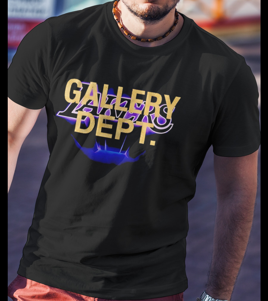 Gallery Dept Lakers Galaxy Collaboration T-Shirt