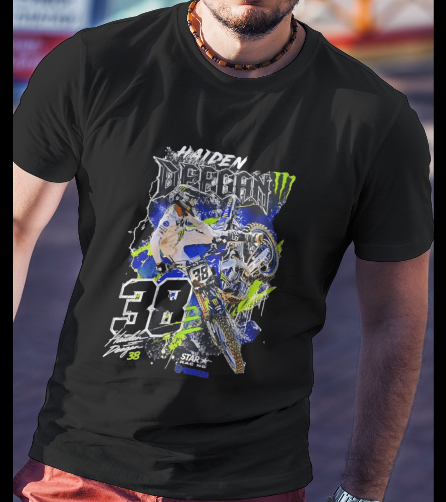Haiden Deegan 38 Star Racing Yamaha Monster Energy Moto Cross T-Shirt