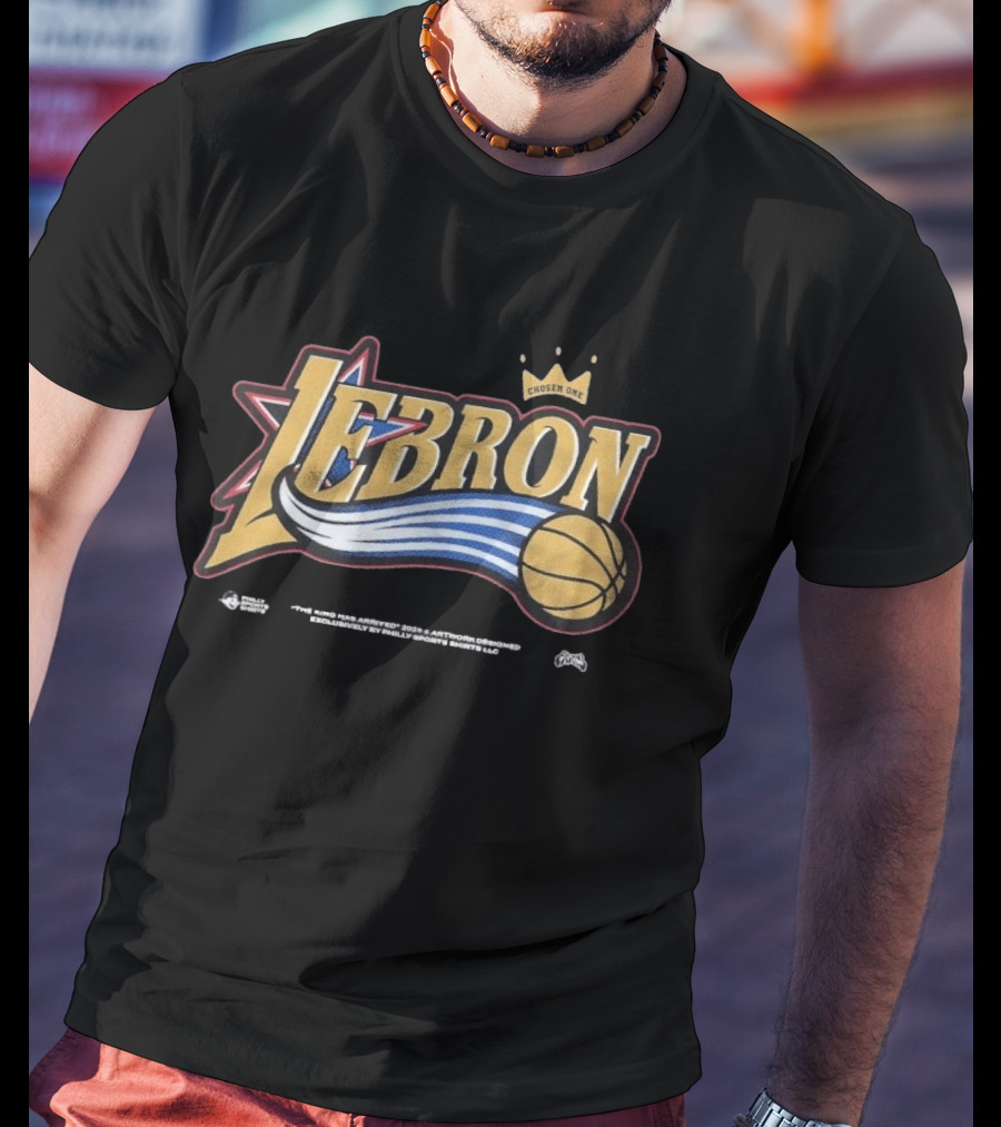 Lebron Chosen One The King Has Arrived Basketball Star T-Shirt
