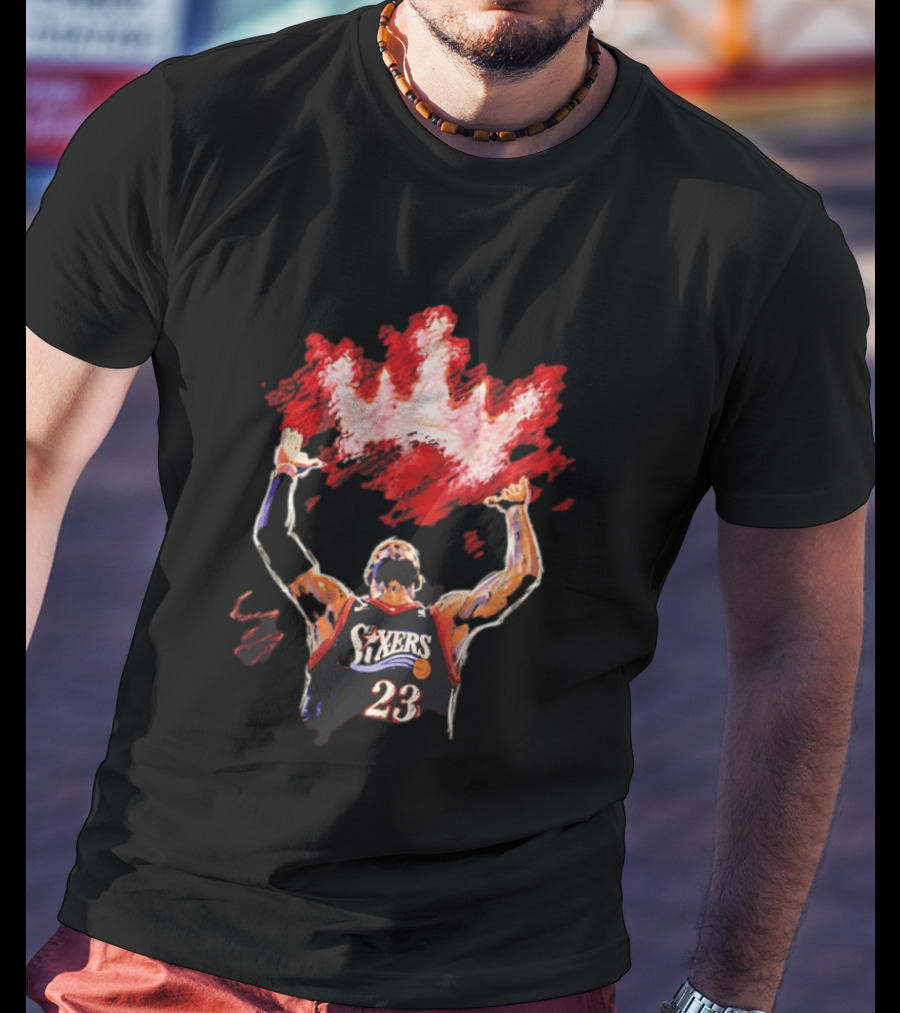 LeBron James The King Philadelphia 76ers NBA 2026 23 Jersey T-Shirt
