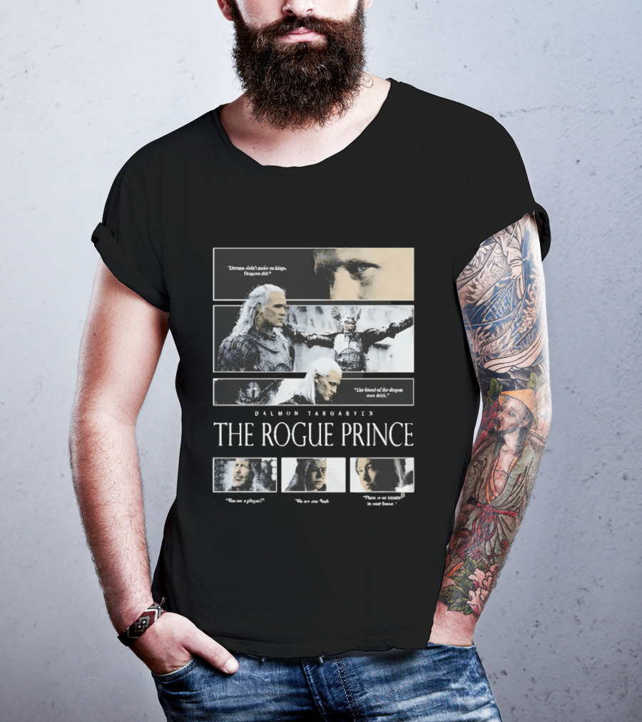 Daemon Targaryen The Rogue Prince Dragons Blood House Of The Dragon T-Shirt