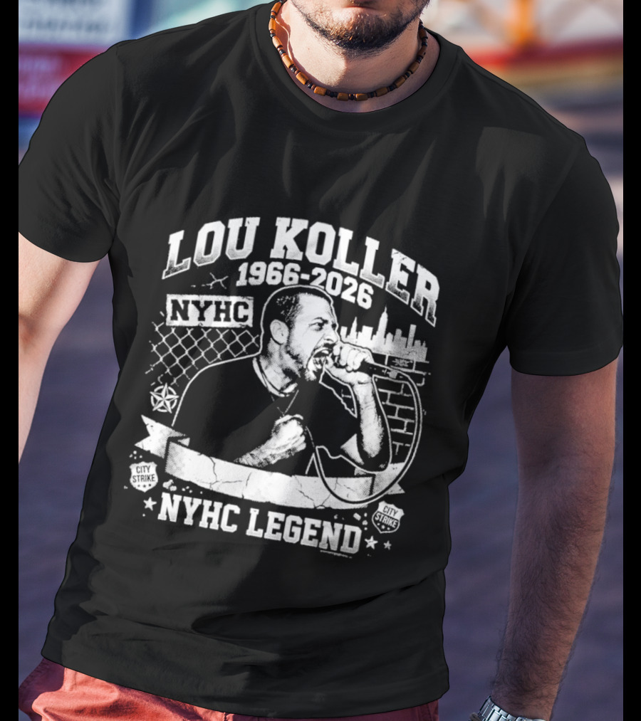 Lou Koller 1966 2026 NYHC Legend NYHC T-Shirt