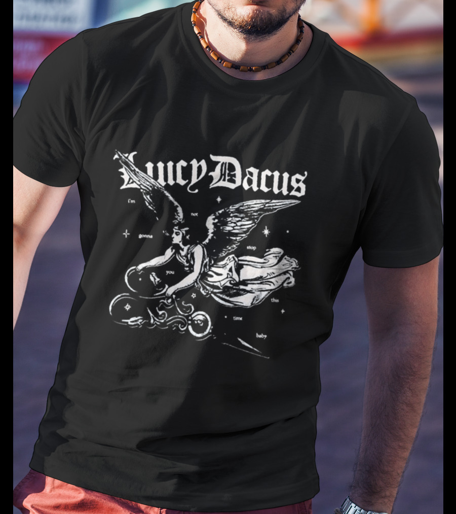 Lucy Dacus Angel Illustration Richmond VA July 30 2026 T-Shirt