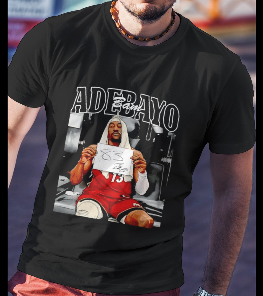 Miami Heat Bam Adebayo Number 13 83 Points T-Shirt