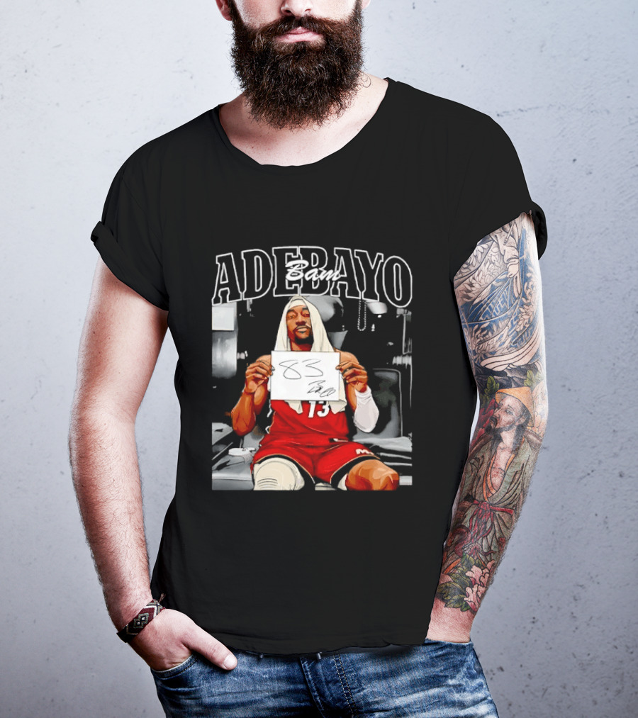 Miami Heat Bam Adebayo Number 13 83 Points T-Shirt