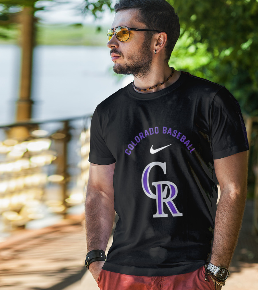 Tomoyuki Sugano Colorado Rockies Nike Colorado Baseball Pregame T-Shirt