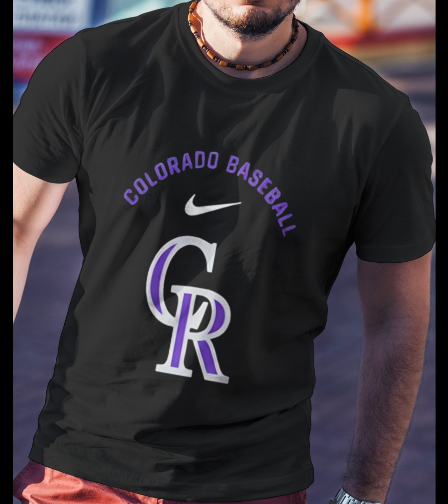 Tomoyuki Sugano Colorado Rockies Nike Colorado Baseball Pregame T-Shirt