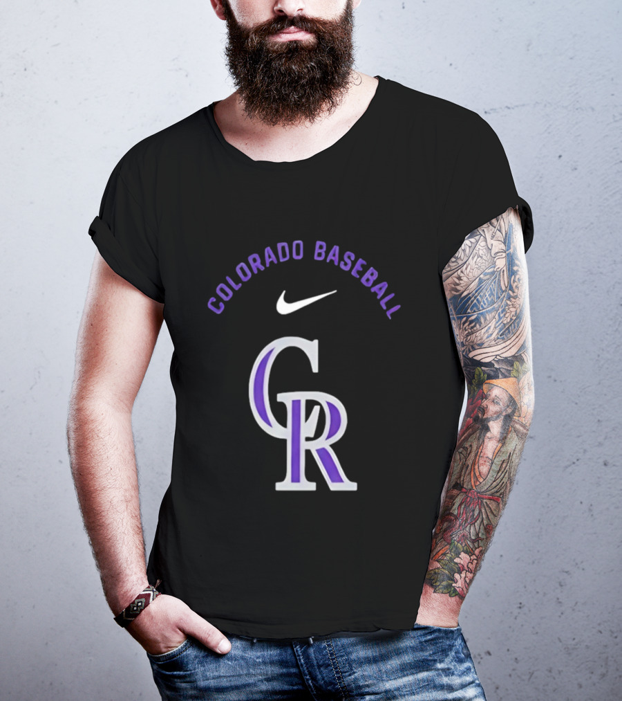 Tomoyuki Sugano Colorado Rockies Nike Colorado Baseball Pregame T-Shirt