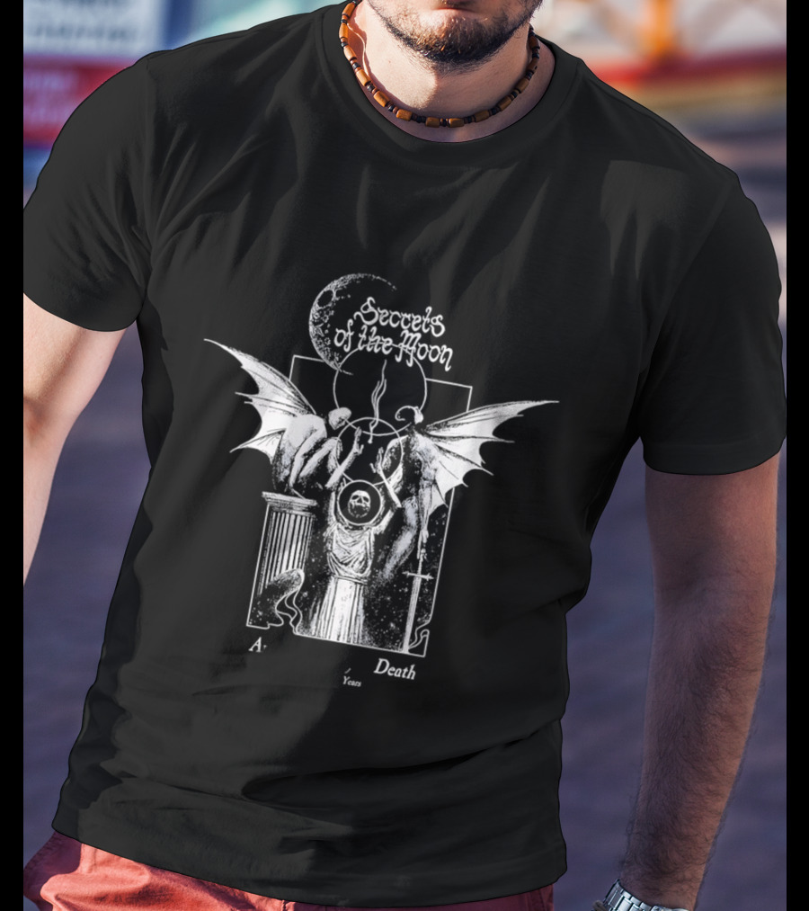 Secrets Of The Moon Arcana Vanity Death The Demo Years Winged Figure Symbolism T-Shirt