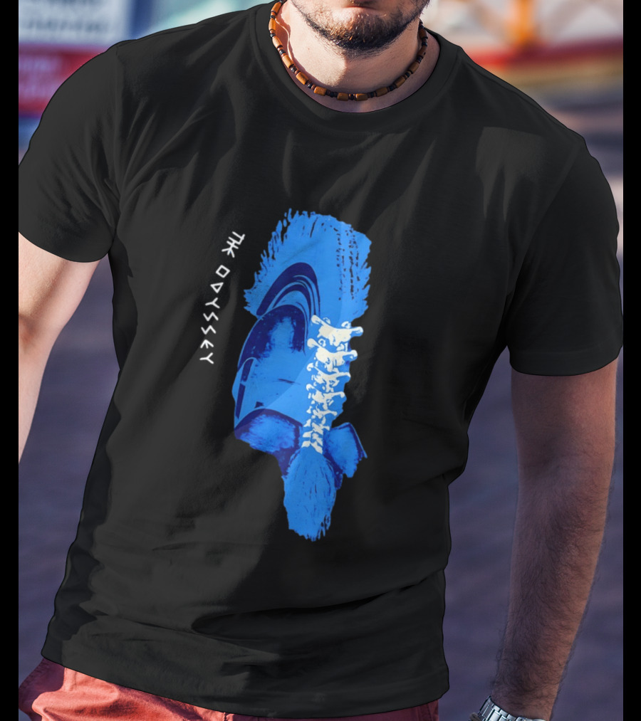 The Odyssey Greek Spartan Corinthian Helmet T-Shirt