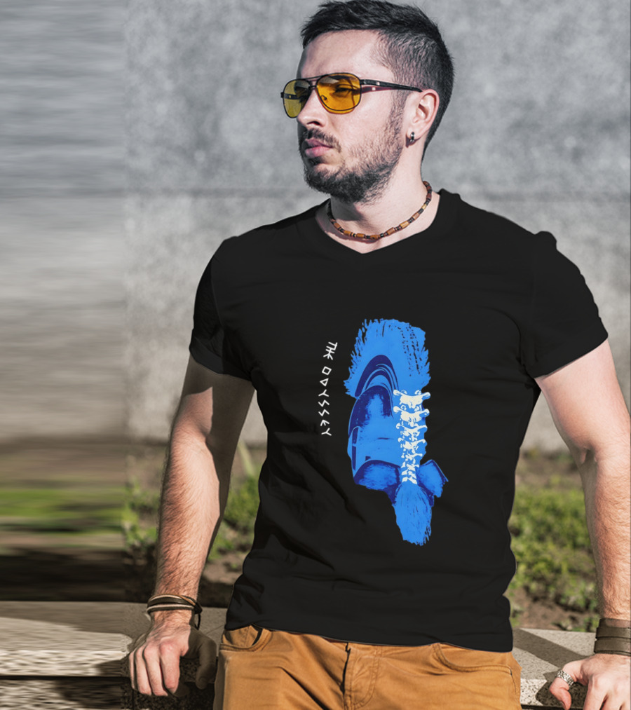 The Odyssey Greek Spartan Corinthian Helmet T-Shirt