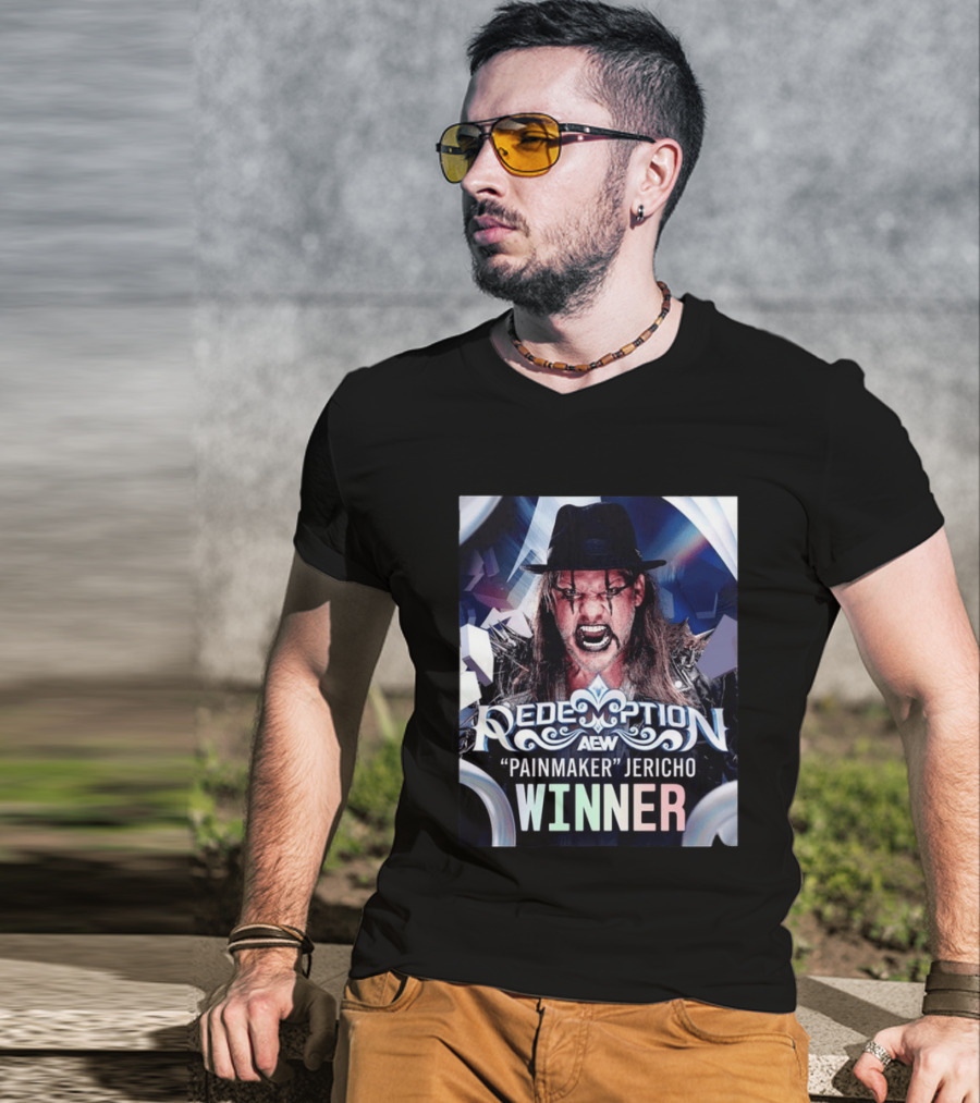 Redemption AEW "Painmaker" Jericho Winner 2026 T-Shirt