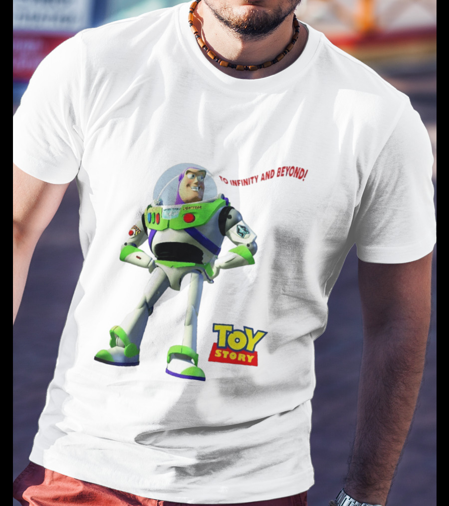 Buzz Lightyear To Infinity And Beyond Toy Story Pixar T-Shirt