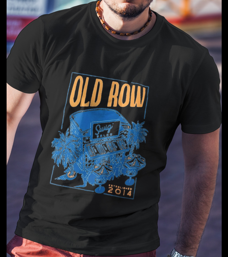 Old Row Swig Tiki Bar Est 2014 T-Shirt