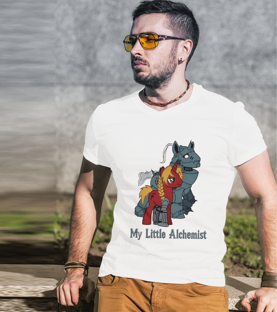 Fullmetal Alchemist My Little Pony Crossover My Little Alchemist T-Shirt