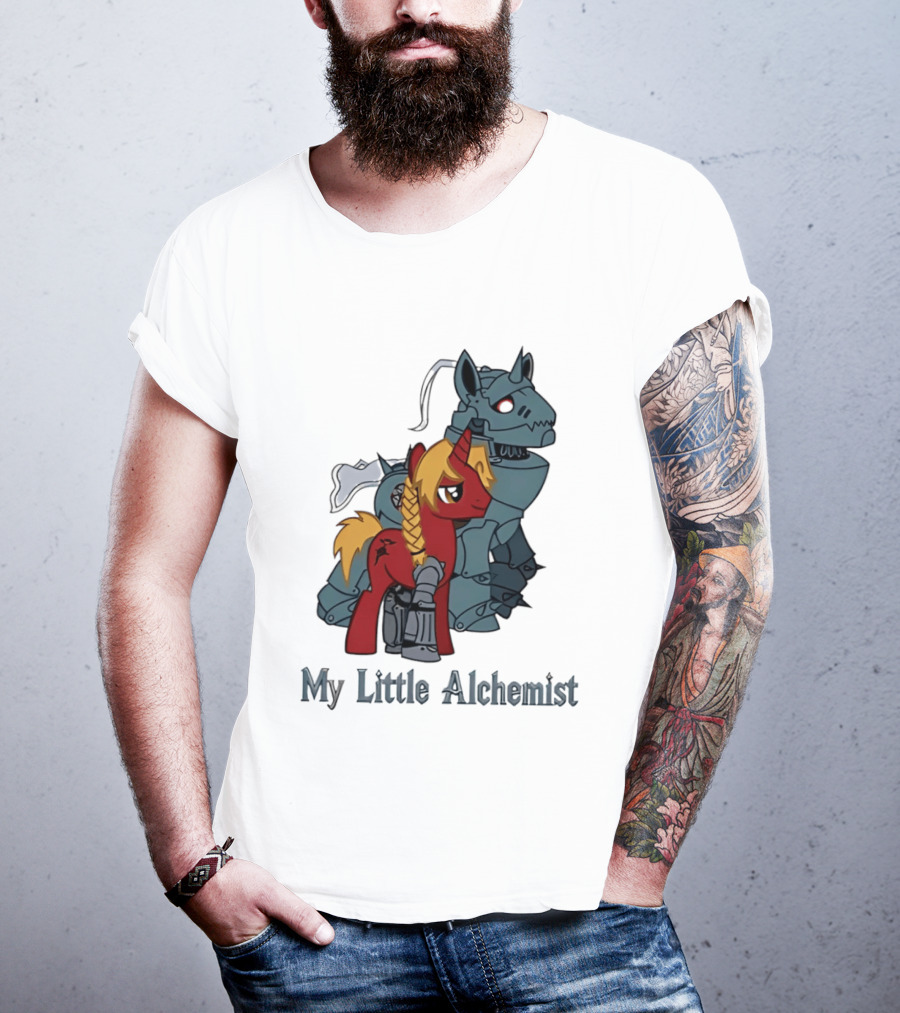 Fullmetal Alchemist My Little Pony Crossover My Little Alchemist T-Shirt