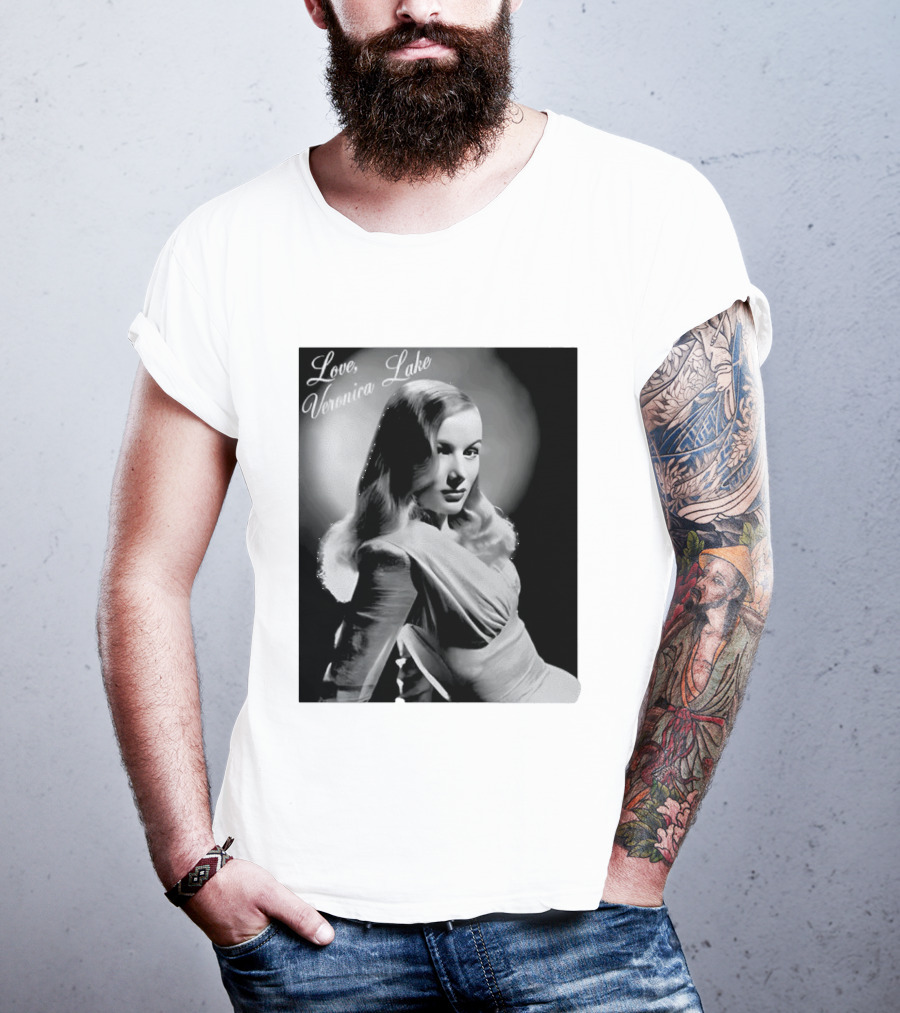 Veronica Lake Vintage Hollywood Glamour T-Shirt