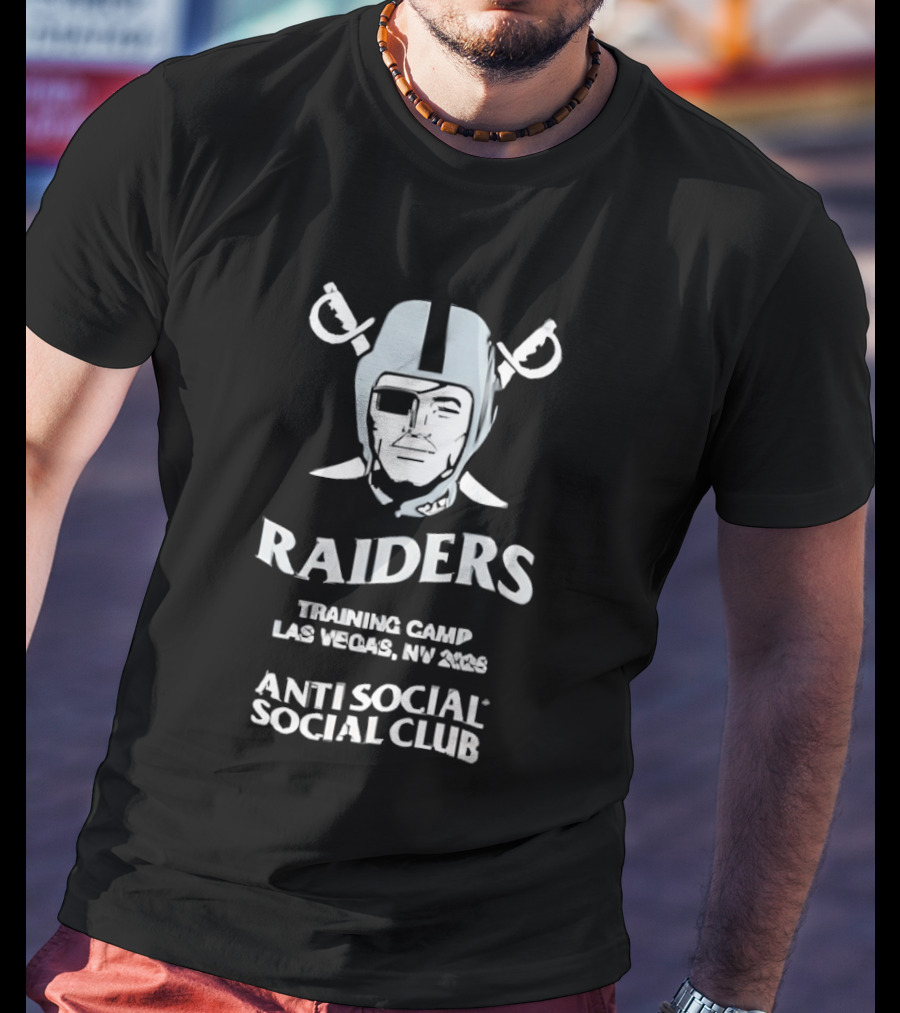 Anti Social Social Club Raiders Training Camp Las Vegas NV 2026 T-Shirt