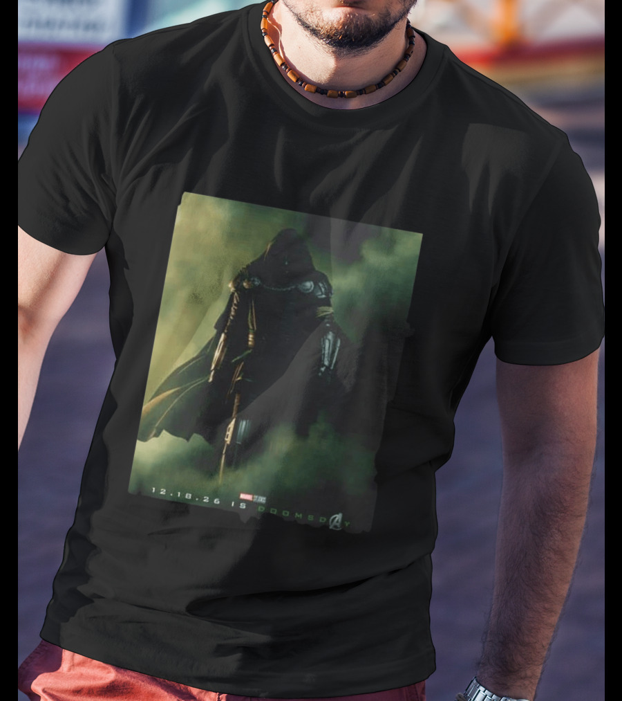 Avengers Doomsday Marvel Studios Dr Doom In Theaters December 18 2026 T-Shirt