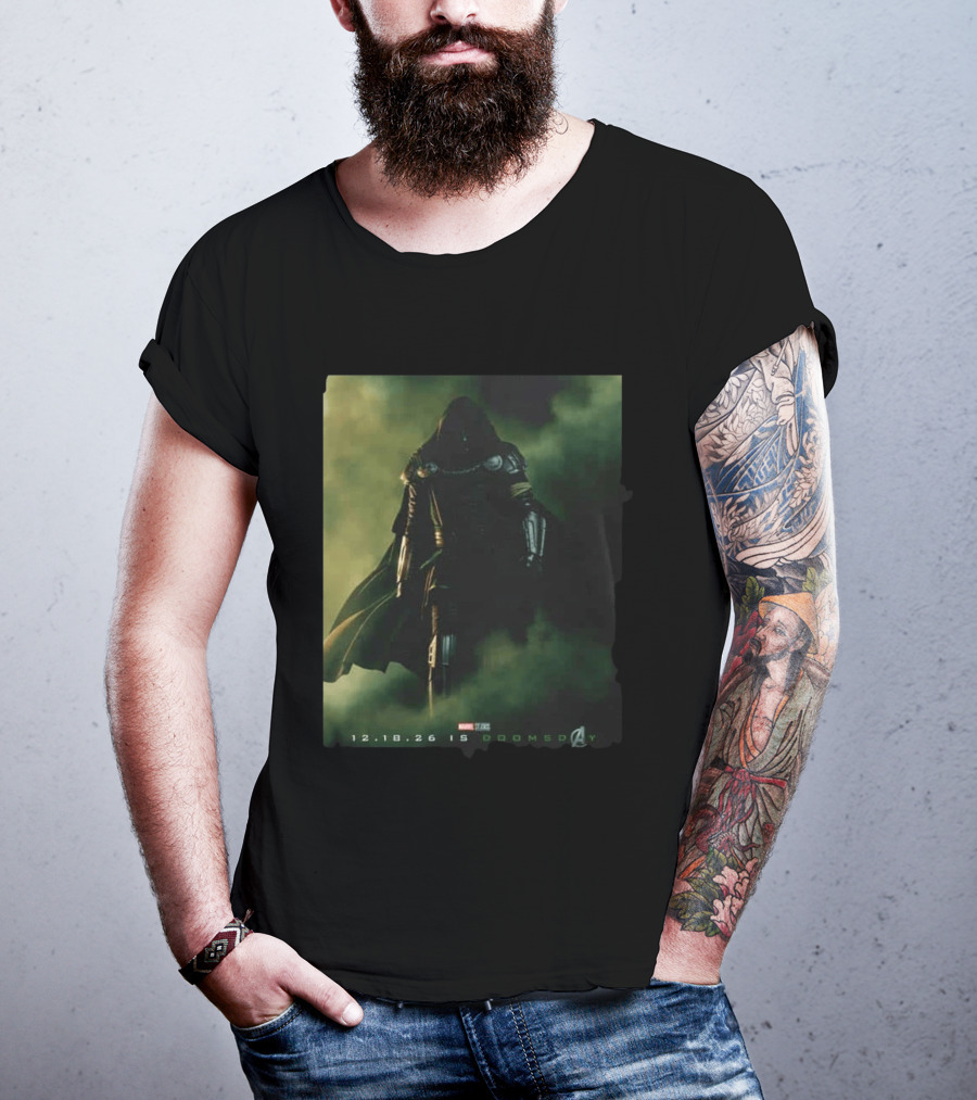 Avengers Doomsday Marvel Studios Dr Doom In Theaters December 18 2026 T-Shirt