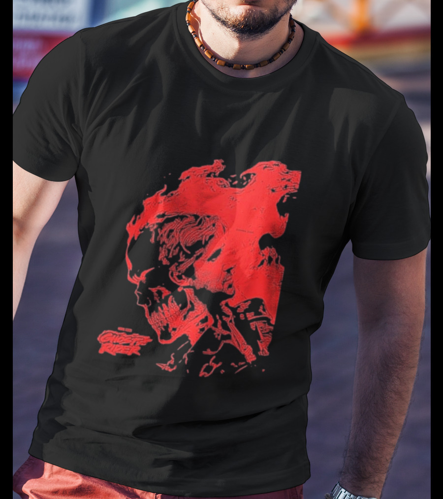 Ryan Gosling Marvel Studios Ghost Rider 2028 Movie Skeleton Flame T-Shirt