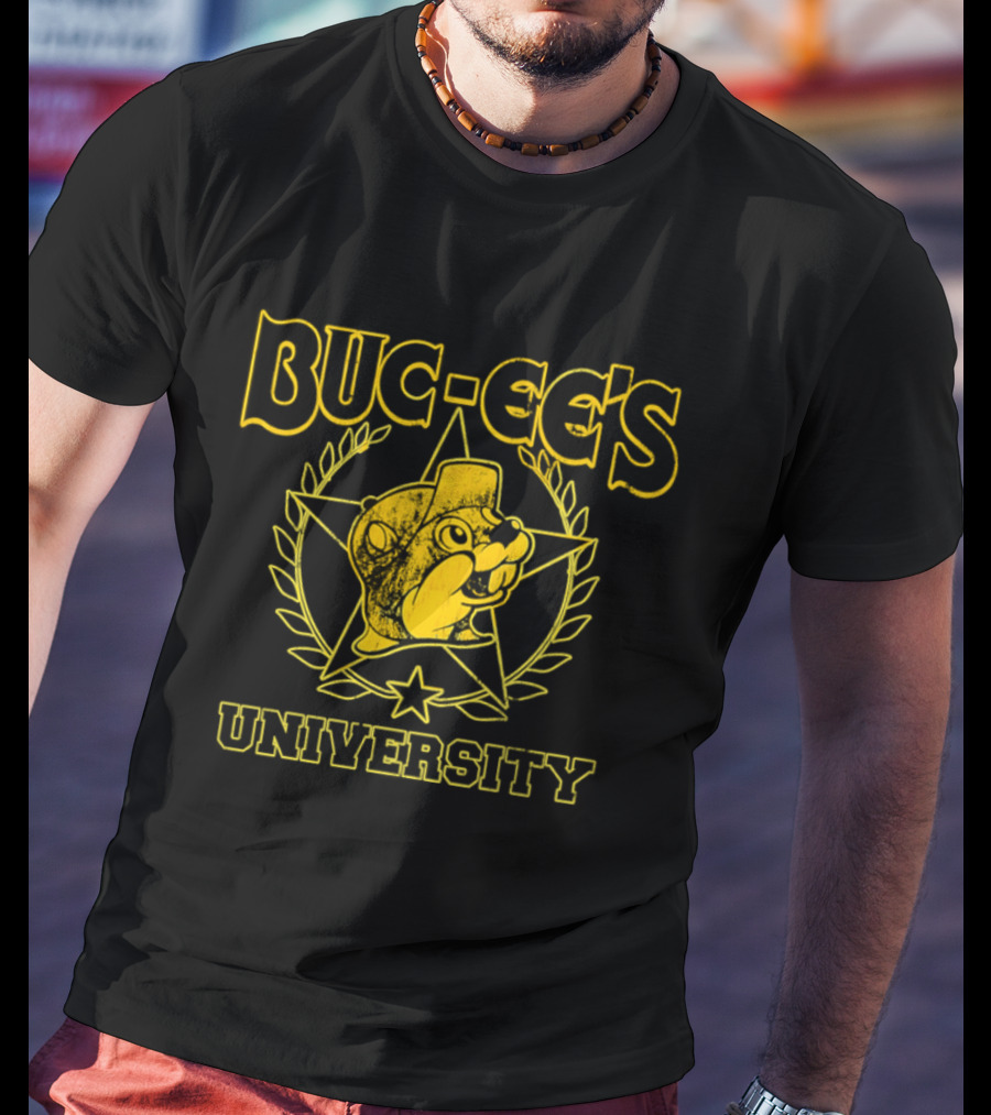 Buc Ee's University Beaver Star T-Shirt