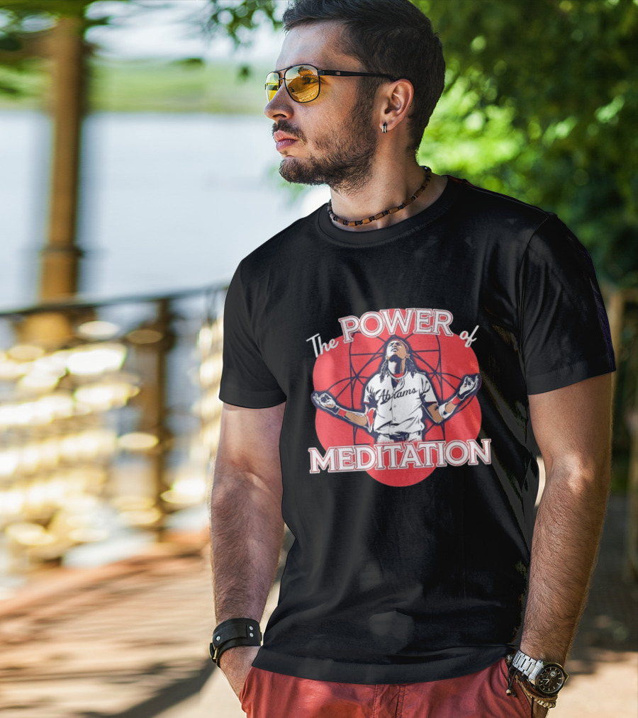 The Power Of Meditation CJ Abrams Washington Nationals T-Shirt