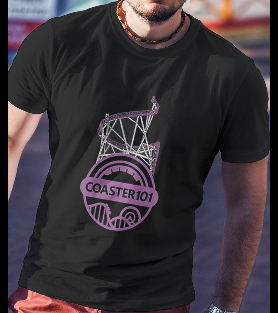 Coaster101 Project Purple 2027 Roller Collaboration T-Shirt