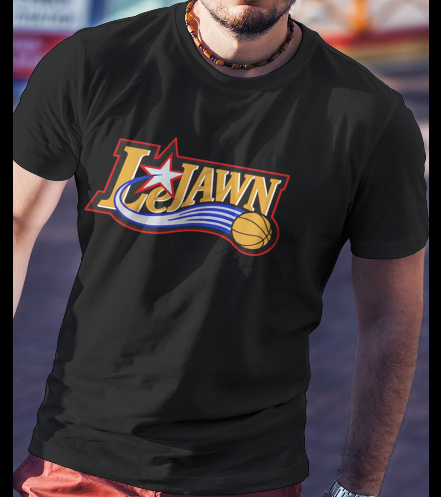 LeJawn Basketball Star Philadelphia 76ers LeBron James NBA 23 Niners T-Shirt