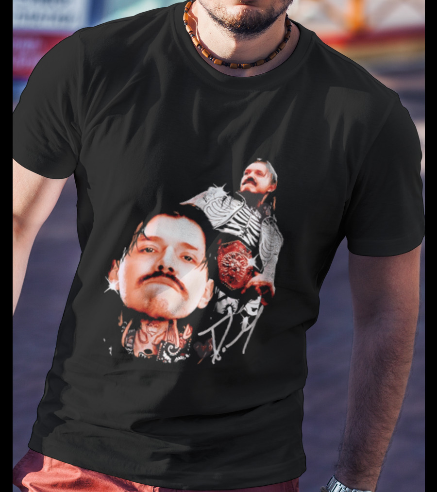 Dominik Mysterio Autographed WWE Superstar Legacy T-Shirt