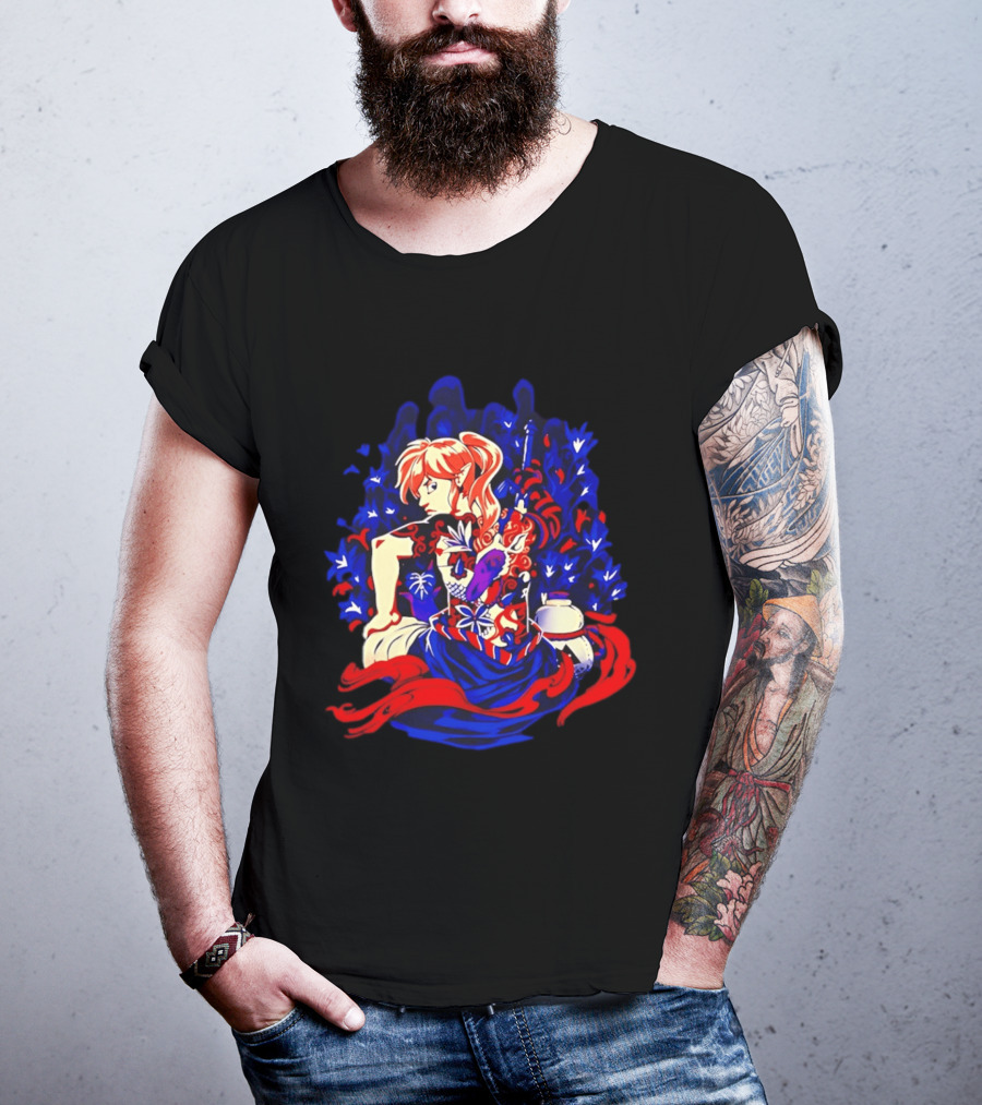 Legend Of Zelda Link Tattoo Art With Elven Warrior And Magical T-Shirt