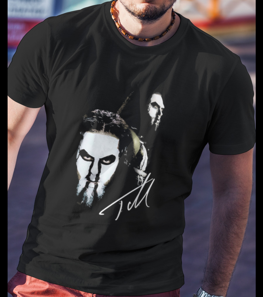 Luchasaurus Mask Illustration AEW Jell Signature T-Shirt