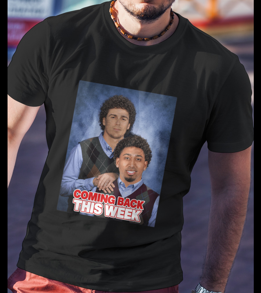 Step Brothers Parody Edwindiaz Kíke Coming Back This Week T-Shirt