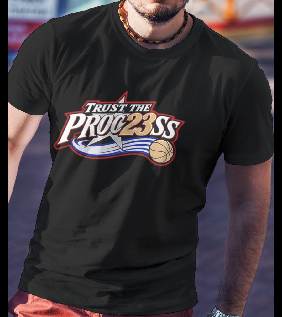 Trust The Proc23ss Michael Jordan Chicago Bulls Basketball Star Player Concept T-Shirt