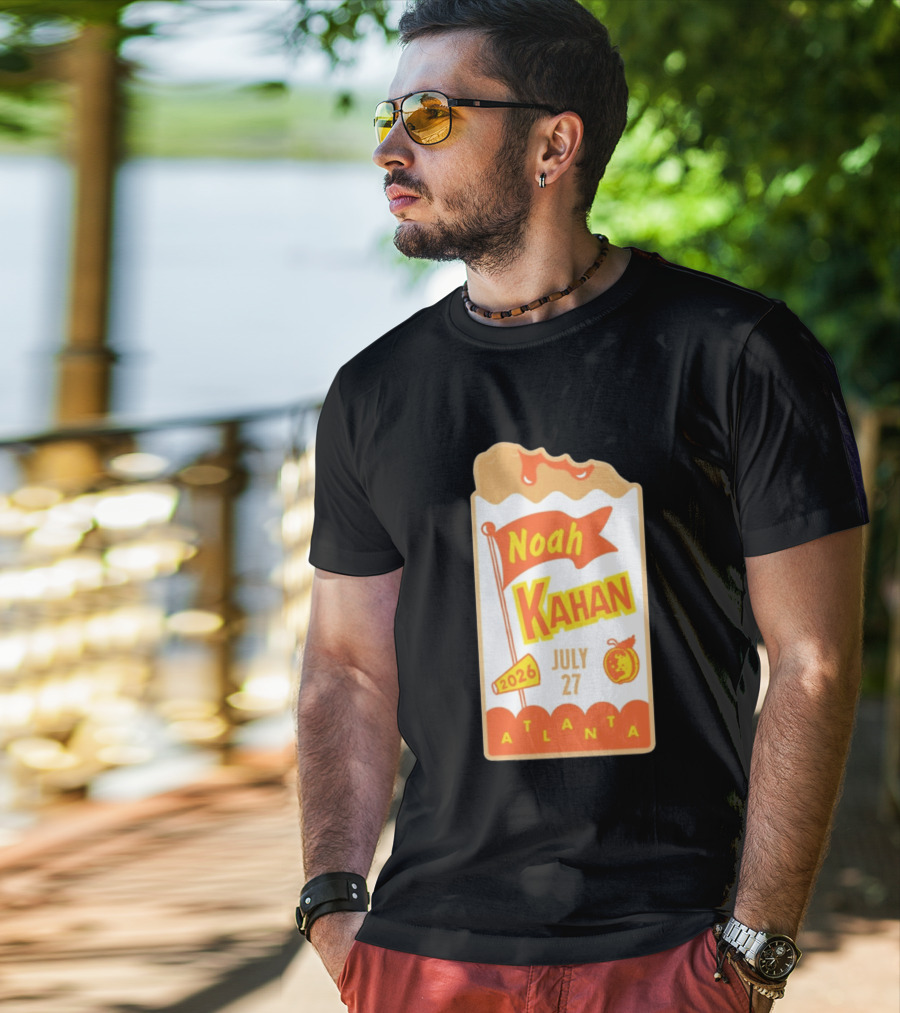 Noah Kahan Atlanta July 27 2026 Event T-Shirt