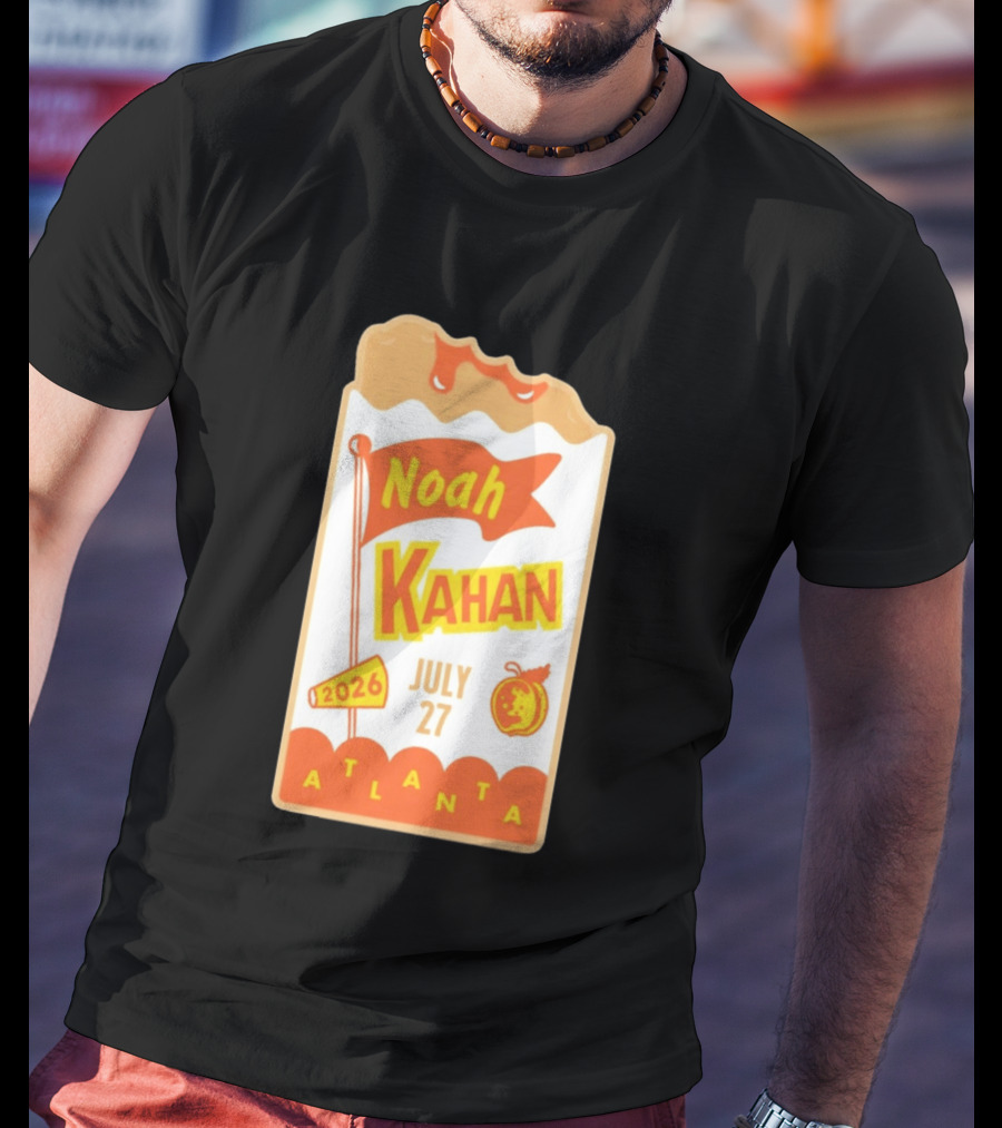 Noah Kahan Atlanta July 27 2026 Event T-Shirt