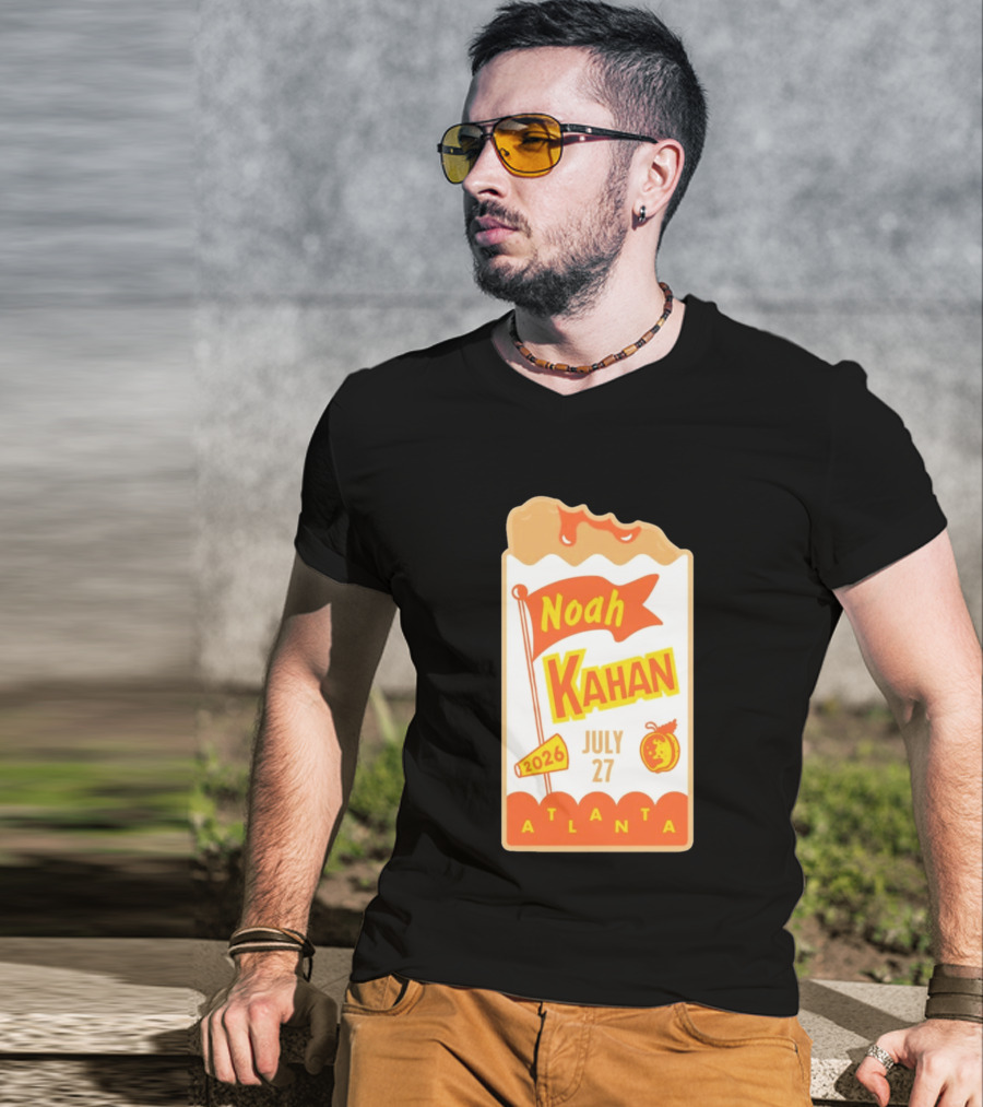 Noah Kahan Atlanta July 27 2026 Event T-Shirt