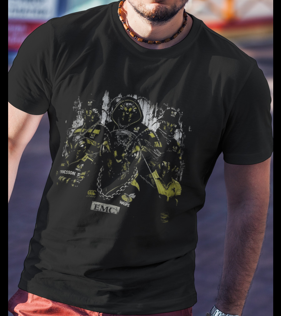 Wasps Rugby Union Gangster Team T-Shirt