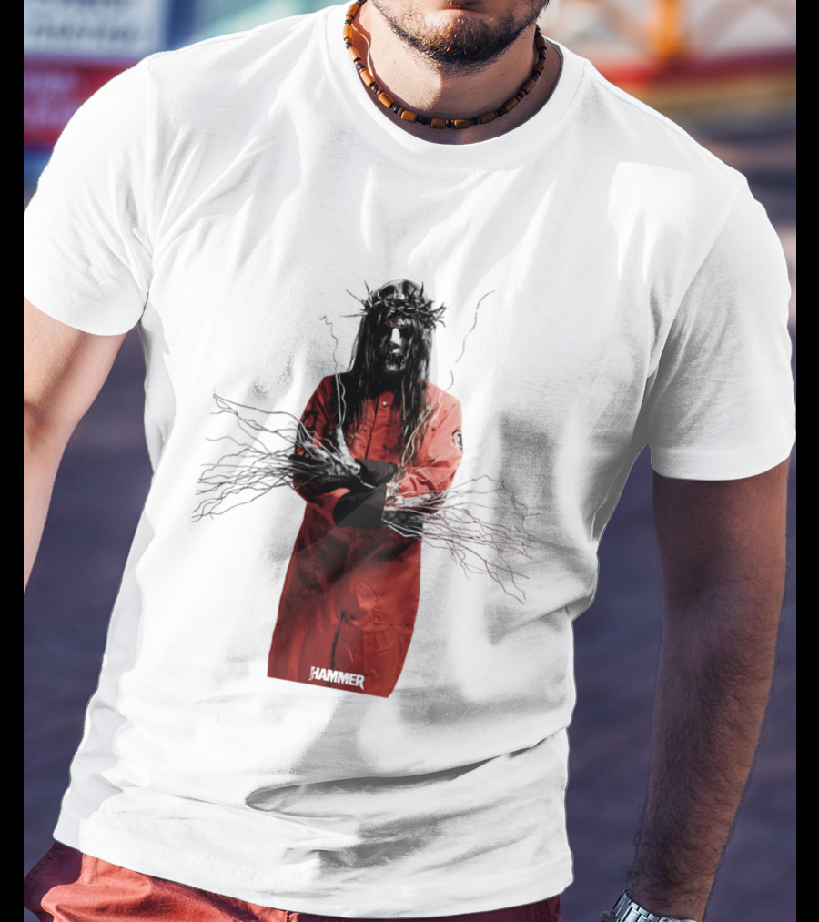 Hammer Joey Jordison Slipknot Red Jumpsuit Roots T-Shirt