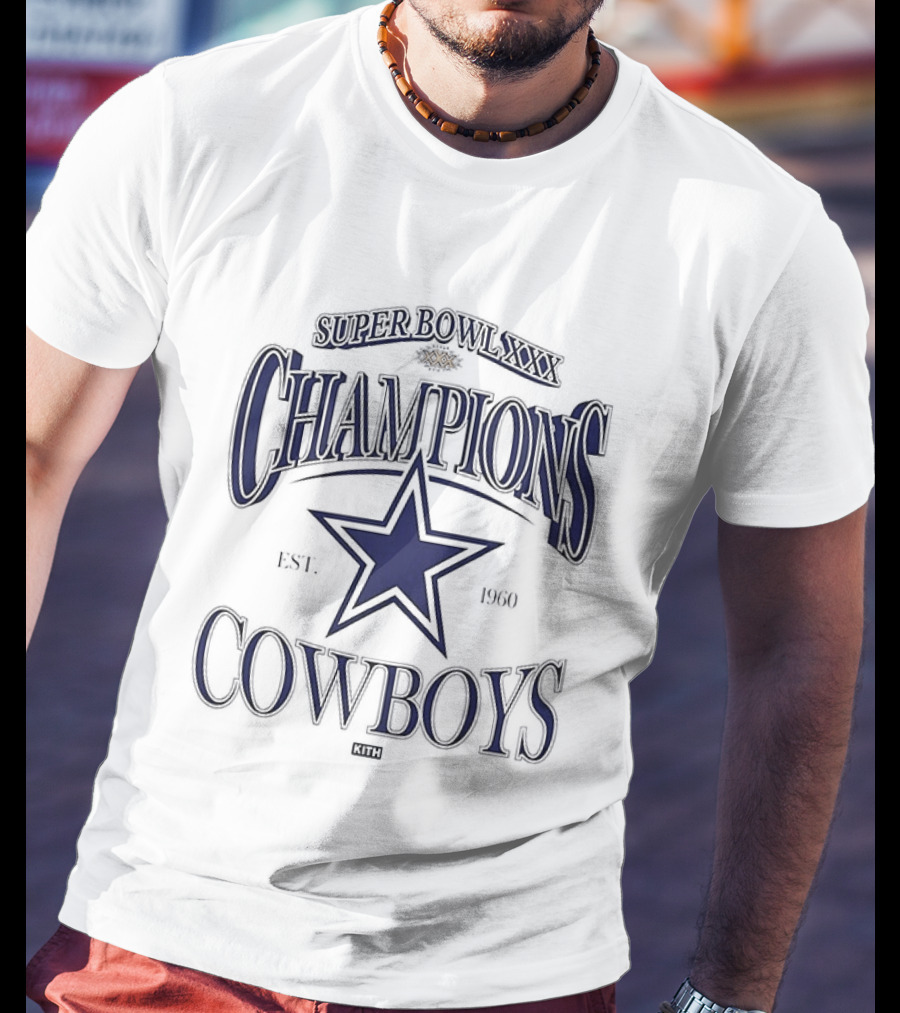 Kith X Cowboys Super Bowl Champions Est 1960 T-Shirt
