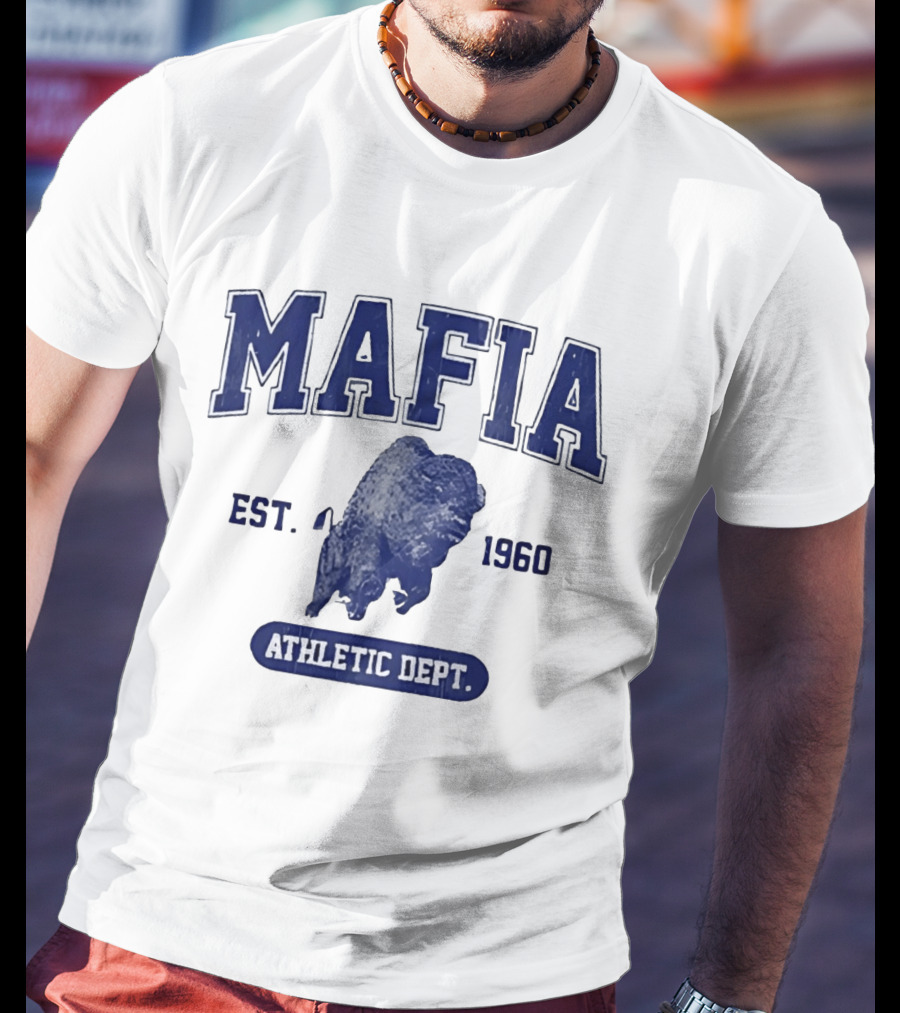 Mafia Buffalo Athletic Dept EST 1960 Sports Team T-Shirt