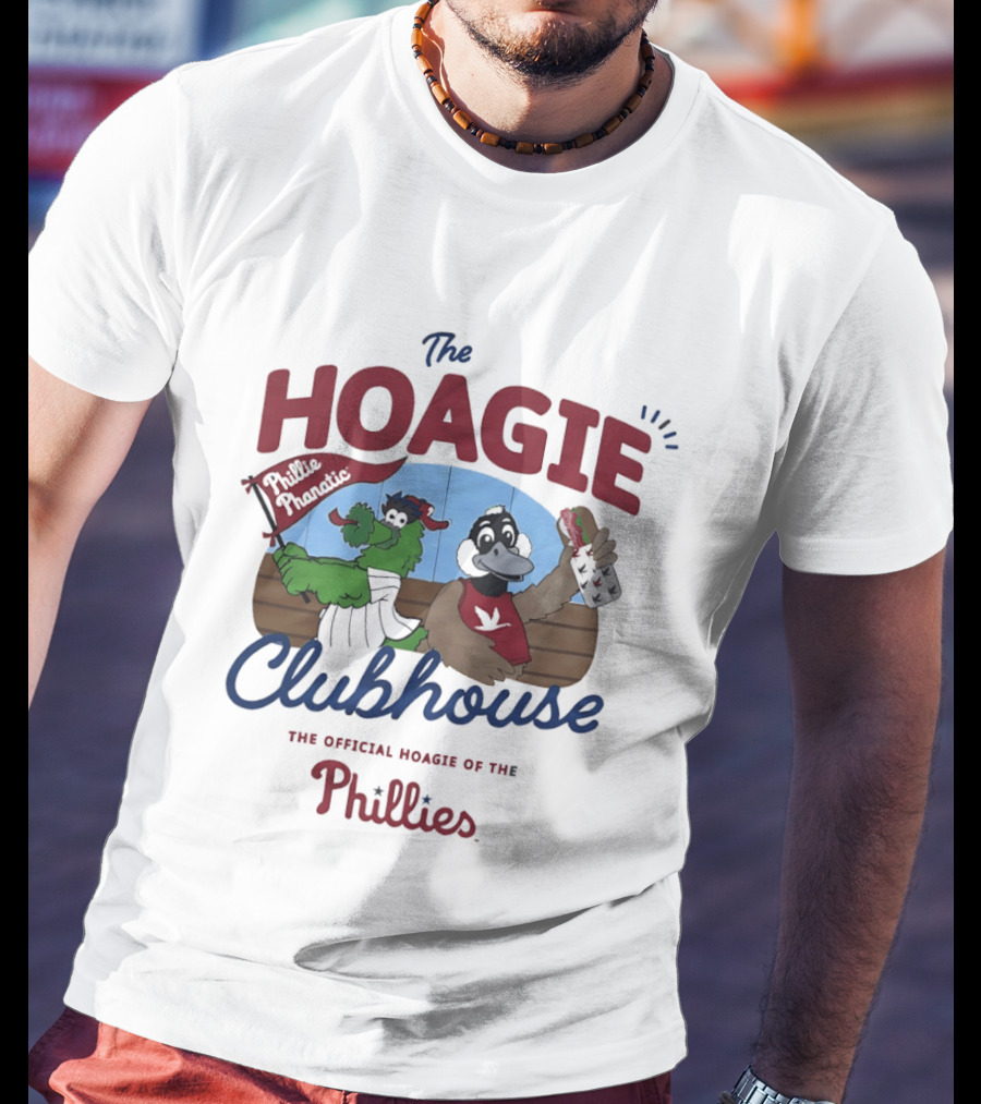 The Hoagie Clubhouse Phillie Phanatic Official Hoagie Of The Phillies T-Shirt