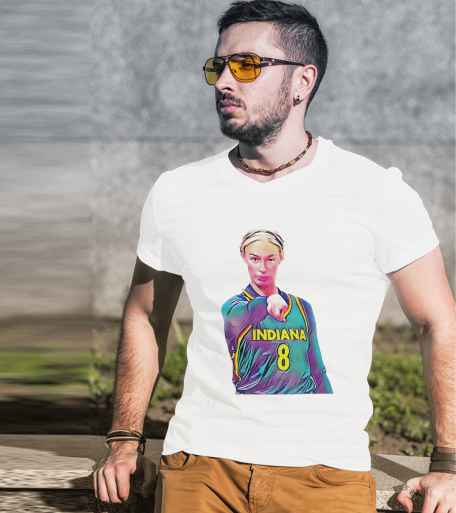 Sophie Cunningham Indiana Number 8 Indiana Fever Basketball Meme T-Shirt