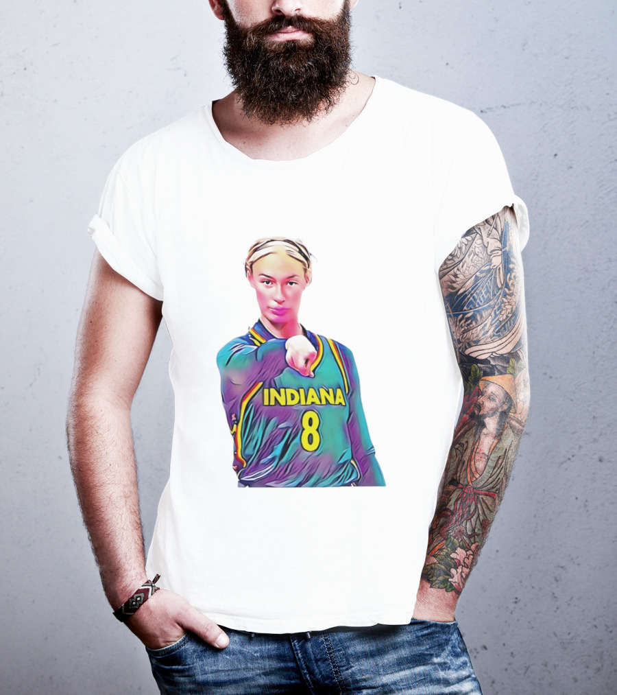 Sophie Cunningham Indiana Number 8 Indiana Fever Basketball Meme T-Shirt