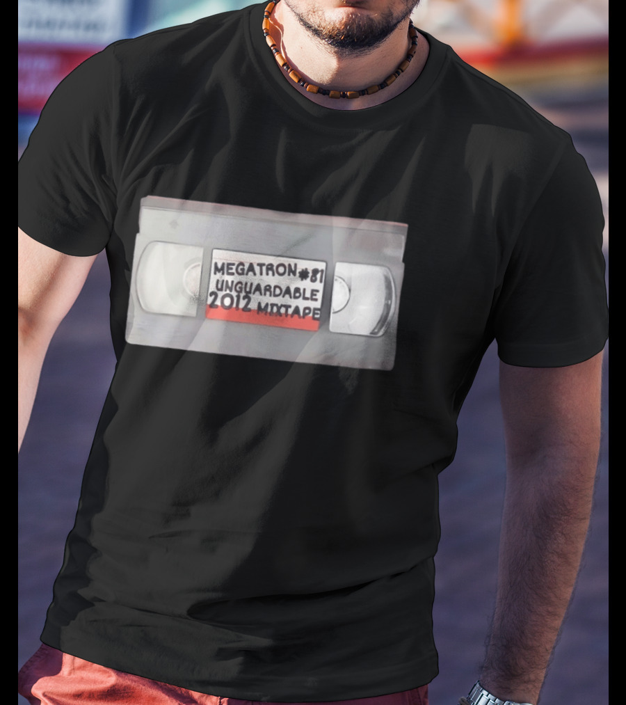 Megatron 81 Unguardable 2012 Mixtape VHS T-Shirt