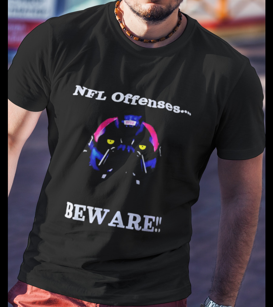 NFL Offenses Beware Bulldog T-Shirt
